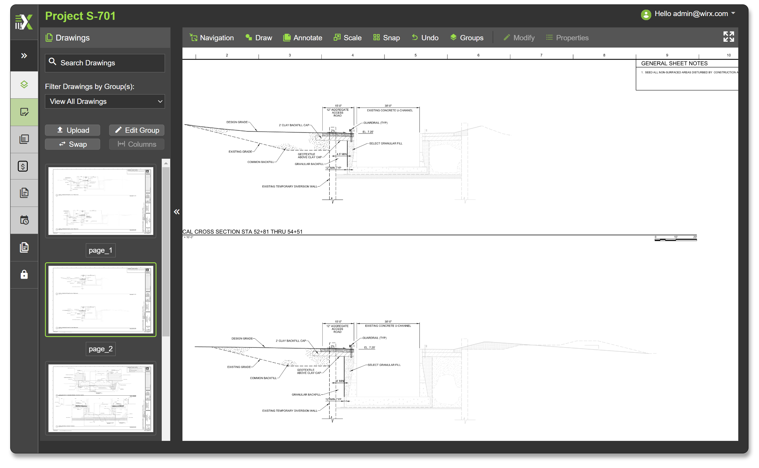 WirxSpace Drawing Tool